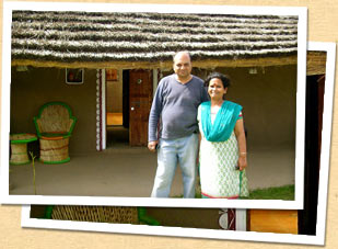 Arvind Modi, owner of Nirvana Organic Farm