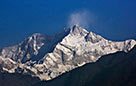Close up shot of Mt Kanchendzonga. by Jakub Michankow