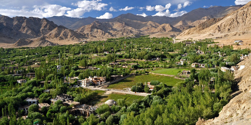 Relax and absorb the beauty of Leh at an unbelievable location