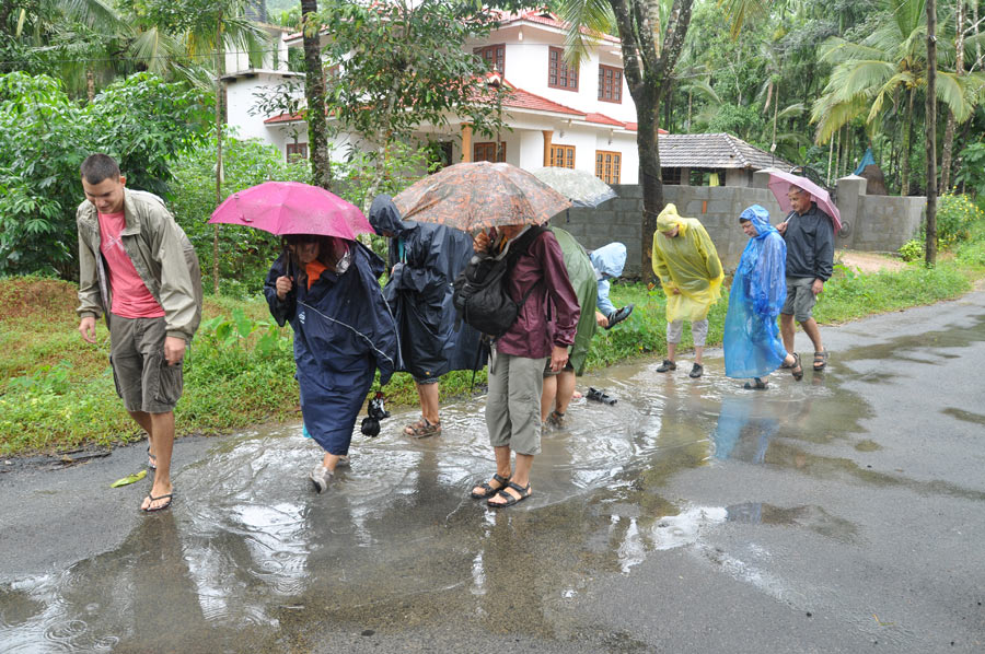 Monsoon walk